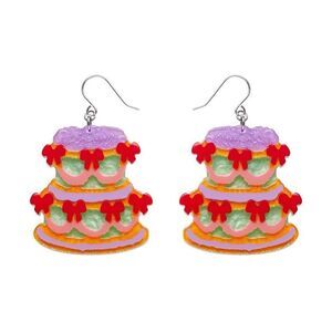 Erstwilder X KATHERINE SABBATH VJNTAGE CAKE earrings